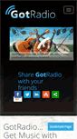 Mobile Screenshot of gotradio.com